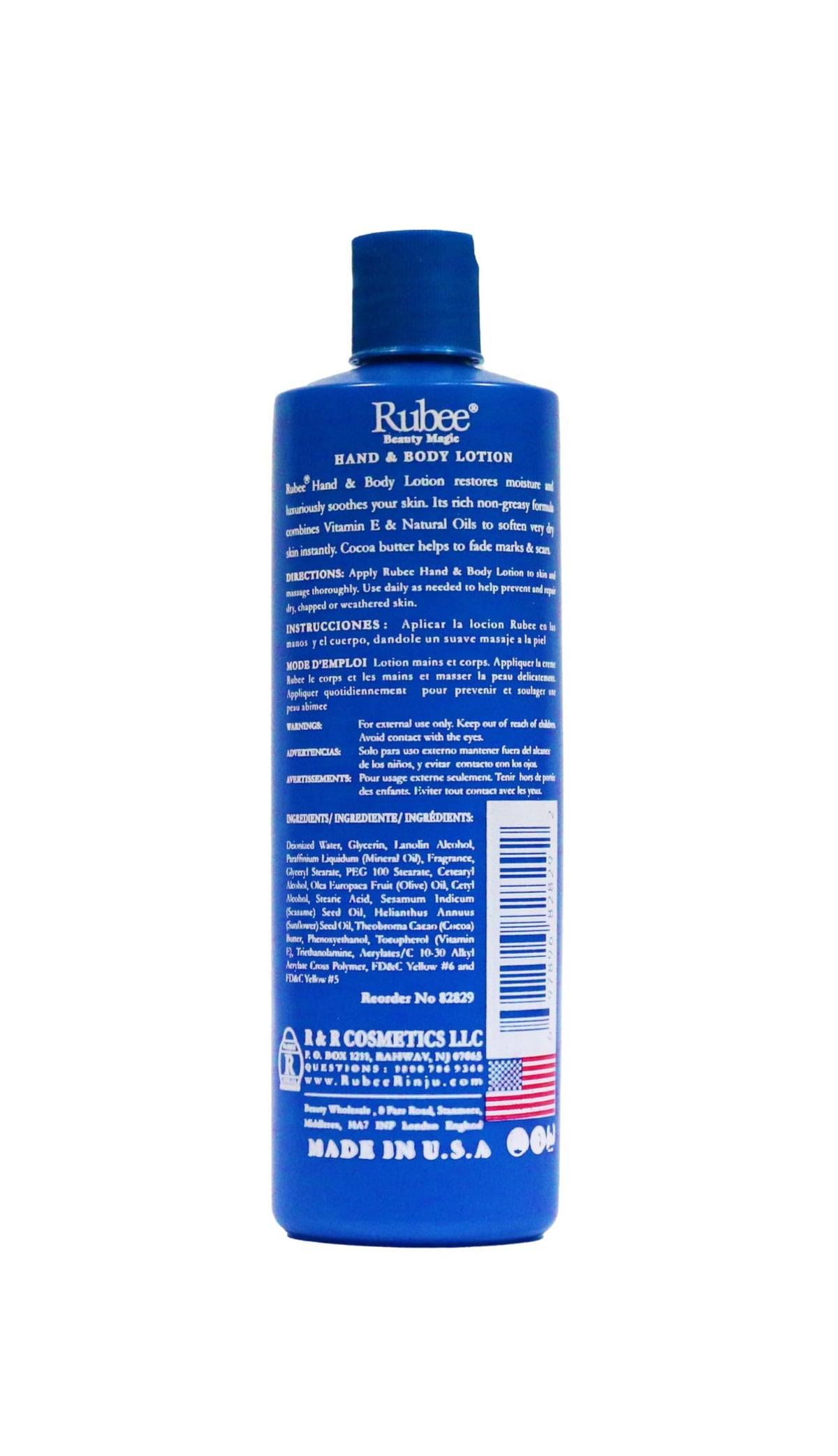 Cocoa and shea butter blend from Rubee Beauty nourishes dry areas