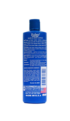 Cocoa and shea butter blend from Rubee Beauty nourishes dry areas