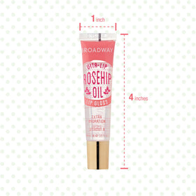All ages-friendly Ruby Kisses Vita-Lip gloss in cruelty-free packaging