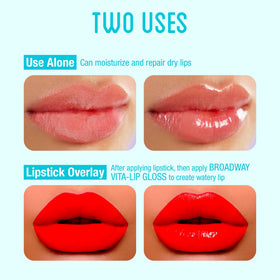 Argan and honey notes highlight rich conditioning in Vita-Lip