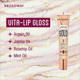 Coconut and mango oils add smooth glide to Vita-Lip gloss