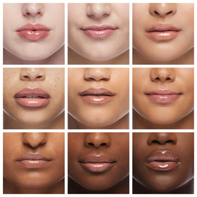 Mint-scented gloss provides refreshing feel on lips