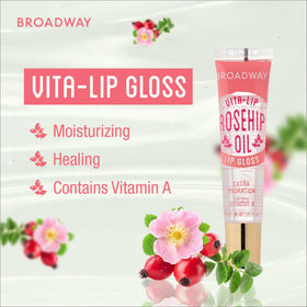 Vita-Lip packaging from Ruby Kisses Broadway highlighting clean, cruelty-free design