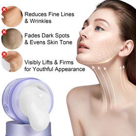 Ruduwu caffeine helps reduce neck puffiness and revitalize appearance.