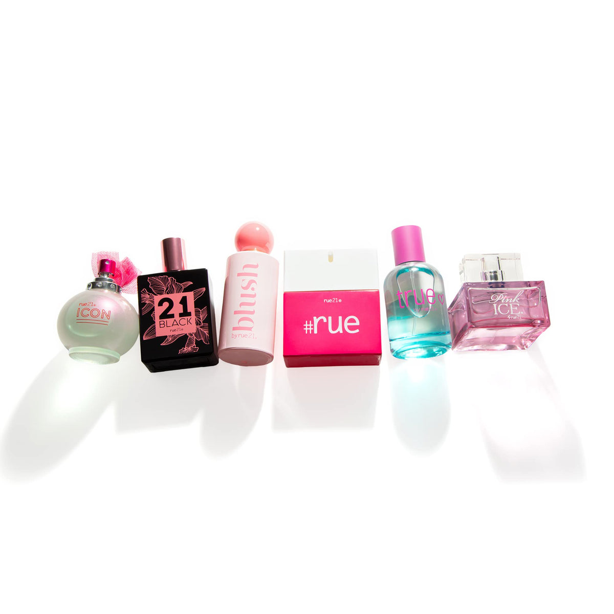 Rue 21 True Eau de Parfum spray mist conveys a light, wearable scent for daily routines.