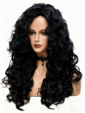 Rugelyss wig for Halloween and concerts adds dramatic style