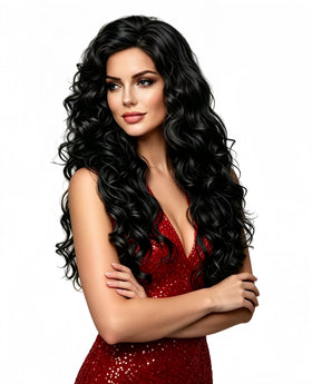 Rugelyss synthetic kinky curly 28in wig for versatile looks