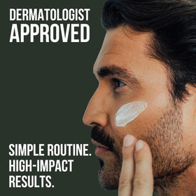 RUGGED & DAPPER Skincare routine image, suitable for diverse skin types