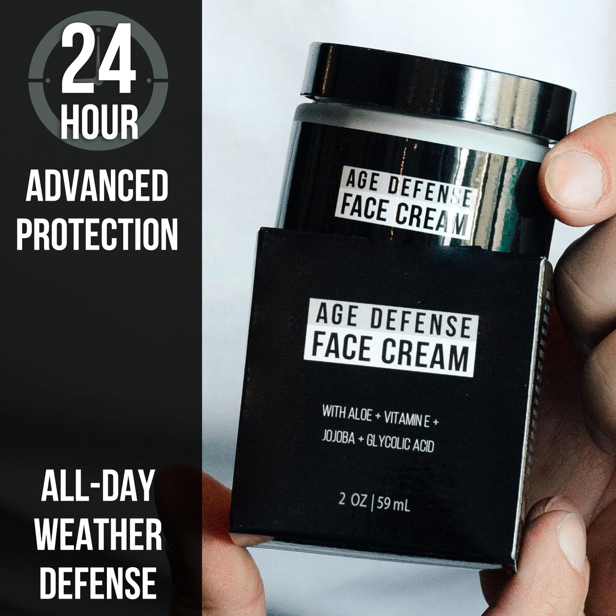 RUGGED & DAPPER packaging front view emphasizes premium cruelty-free design