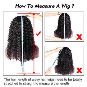 RUI MEI SI water wave half wig blends with short natural hair