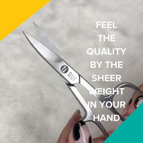 Rui Smiths Pro Precision Nail Scissors European stainless steel for lasting sharpness.