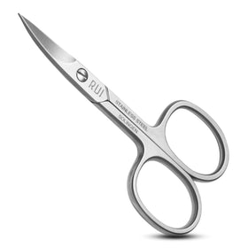 Rui Smiths Pro Precision Nail Scissors with micro-serrated edge for slip-free trimming.