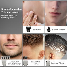 RUIBO nose trimmer head for quick, comfortable nose hair removal.