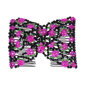 Ruihfas Magic Hair Side Combs shown in multiple colors for chic party styles.
