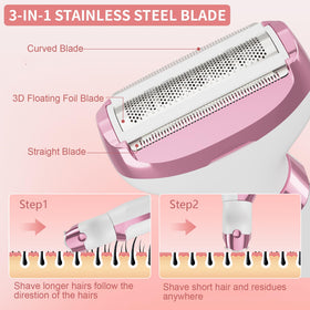 RUIM precision facial hair trimmer for precise, gentle detailing.