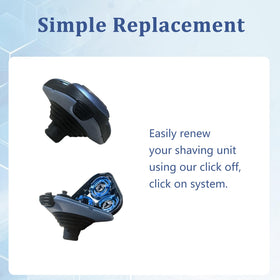 Ruixin X5000 head compatibility with Philips Norelco X5000 series.
