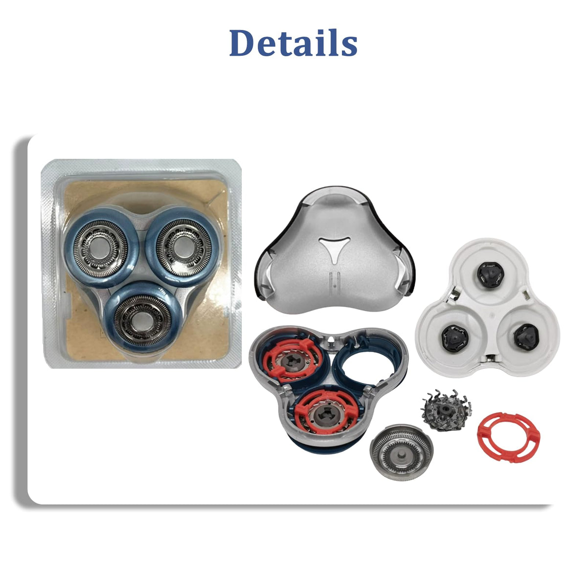 Ruixin blue replacement head gift-ready packaging for gifting.