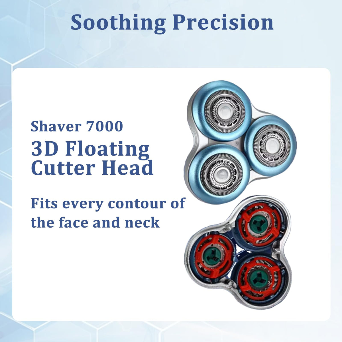 Ruixin blue replacement head packaging ready for installation.