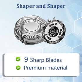Ruixin X5000 double-precision blades deliver closer lift and cut.