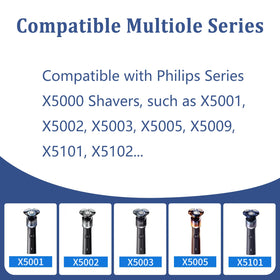 Ruixin X5000 replacement head installation guide visual for easy swap.