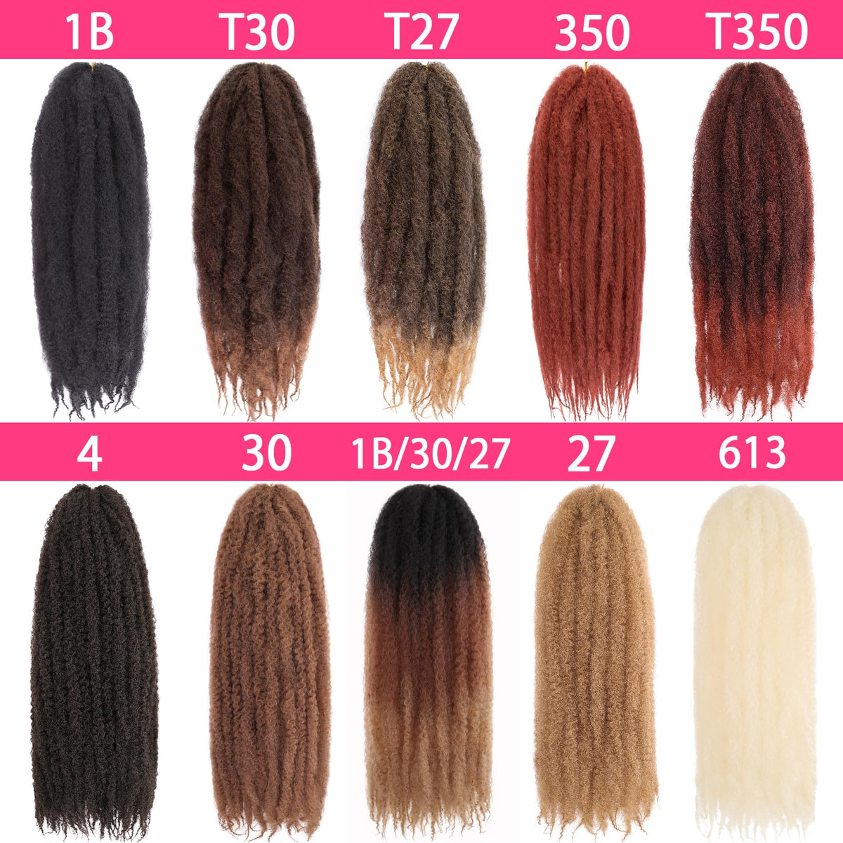 RuiYok Marley twist hair natural shine close-up highlight