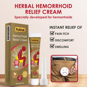 Rulinal hemorrhoid care setup ready for gentle daily use.