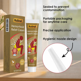 Rulinal hemorrhoid cream cooling effect helps diminish itch and swelling.