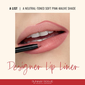 Close-up of Runway Rogue Designer Liner A List pencil tip for precise lines