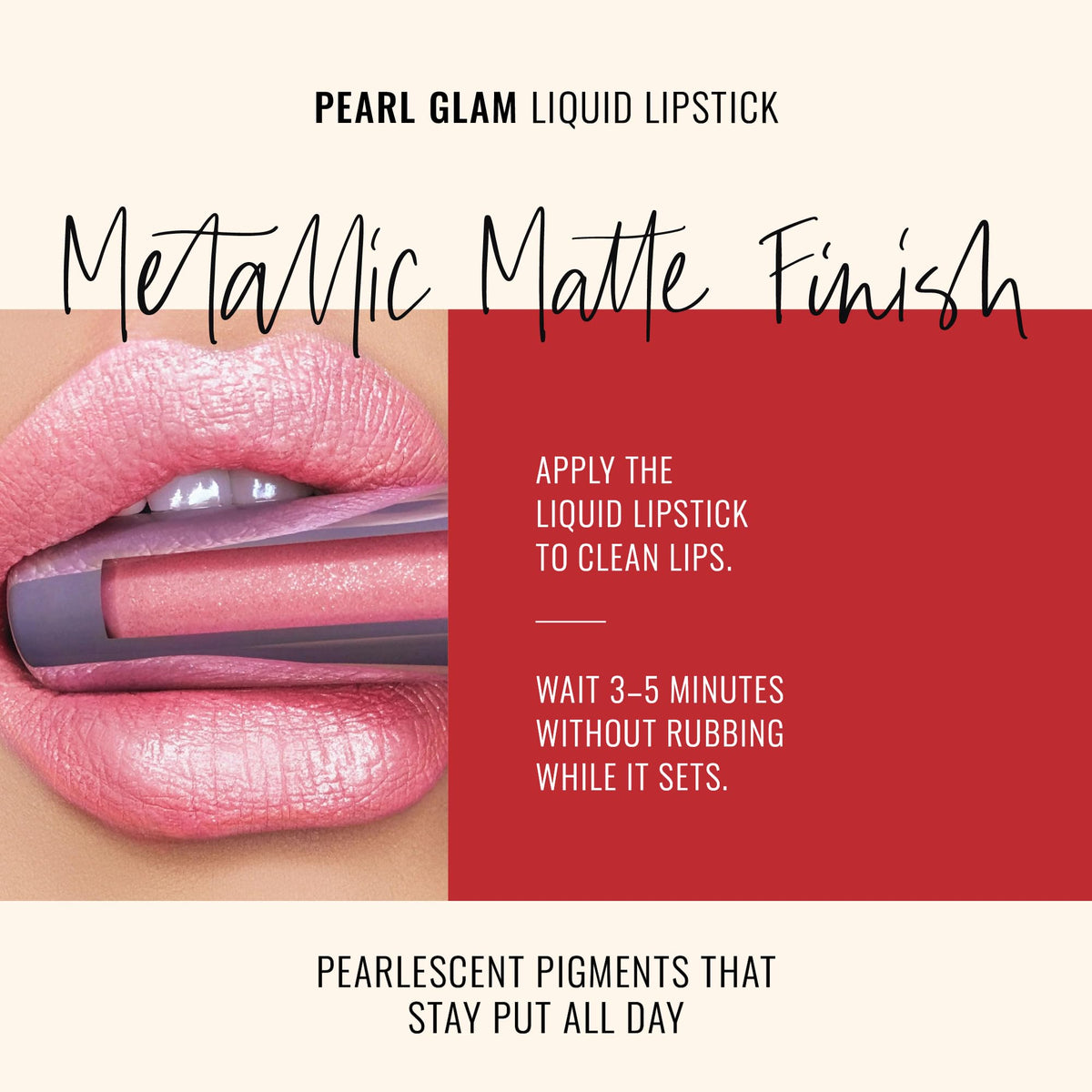 Runway Rogue Go See liquid lipstick applicator demonstrates precise, smooth application.