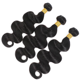 Ruola 15A bundles 18inch length on mannequin shows fullness