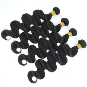 Ruola remy hair weft detail shows soft texture and durability.