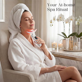Rurolo Compact White Face Massager fits into daily routine