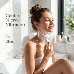 Rurolo Dolphin-Bio-Design Massager fits face and neck comfortably