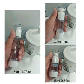 Rusikia 30ml cream jar for smooth, mess-free moisturizers.