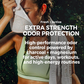 Rustic Maka Luna Bliss deodorant twist-up mechanism shown for easy, on-the-go application.