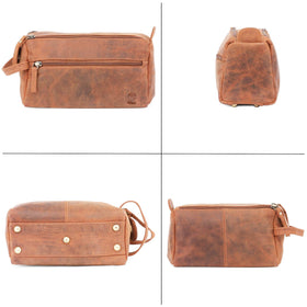 Rustic Town side handle aids quick removal from luggage.