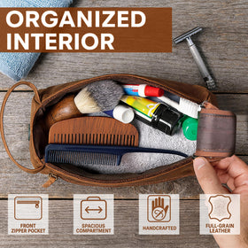 Rustic Town compact bag fits carry-ons and keeps essentials organized.