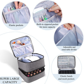 RZMAYIS double-layer design showing organized bottom bottle storage inside.