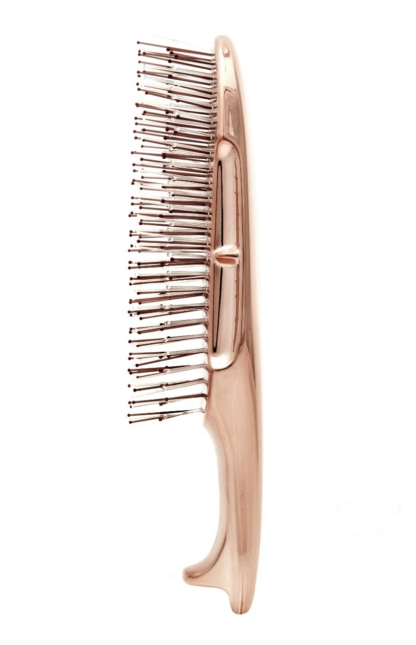 S-Heart-S scalp brush designed for exfoliation and scalp stimulation.