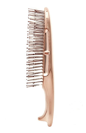 S-Heart-S scalp brush designed for exfoliation and scalp stimulation.