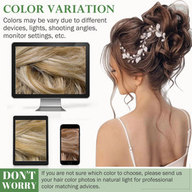 S-noilite reusable hairpiece maintains shine after multiple uses.