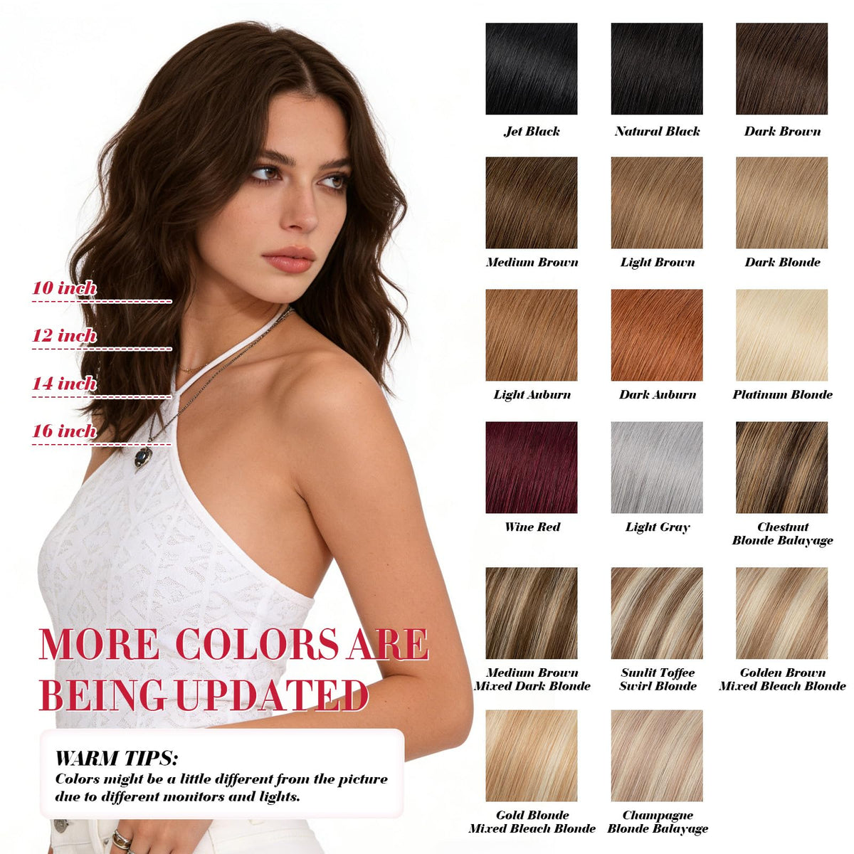 S-noilite lightweight extensions add softness and shine daily