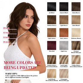S-noilite lightweight extensions add softness and shine daily