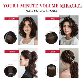 S-noilite wedding-ready volume clip-ins for upscale events