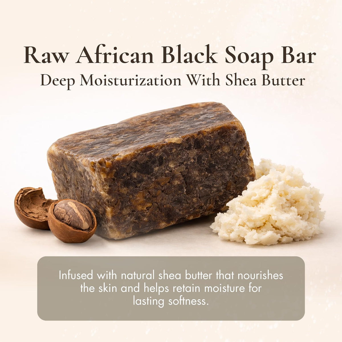 SAAQIN natural Grade A black soap purity and premium quality