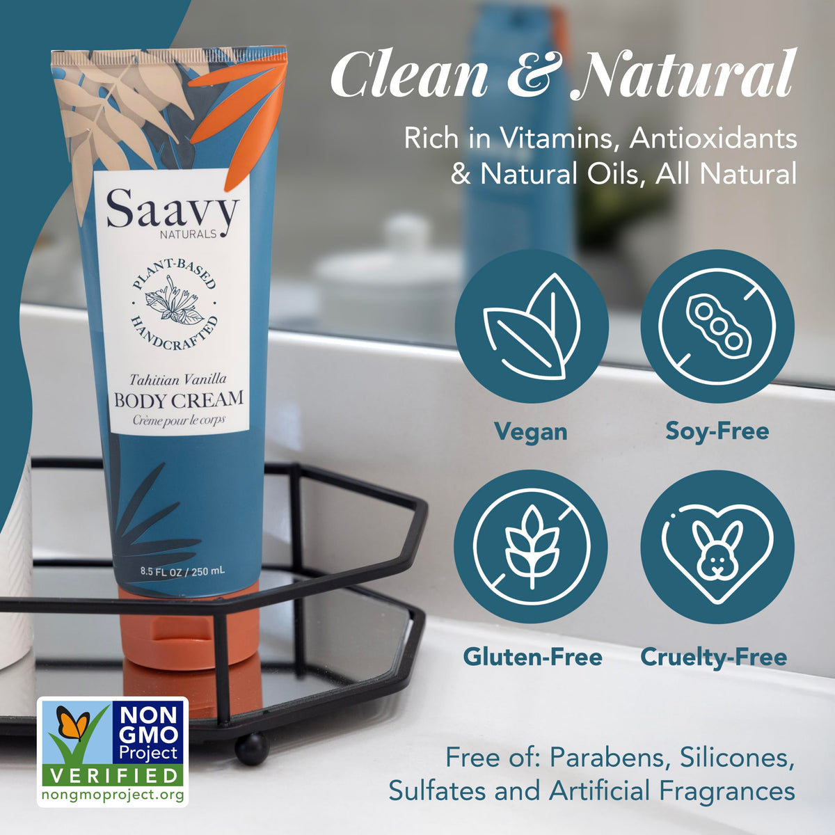 Saavy Naturals two-pack box for convenient, long-lasting hydration.