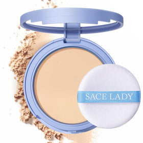 SACE LADY face powder compact cover for flawless setting and touch-ups.