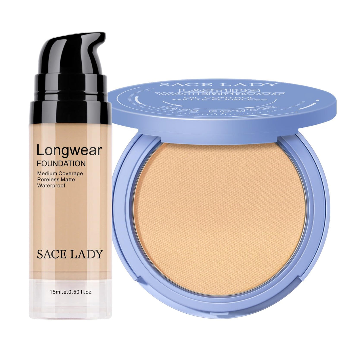 SACE LADY liquid foundation 15ml for natural coverage and smooth blending
