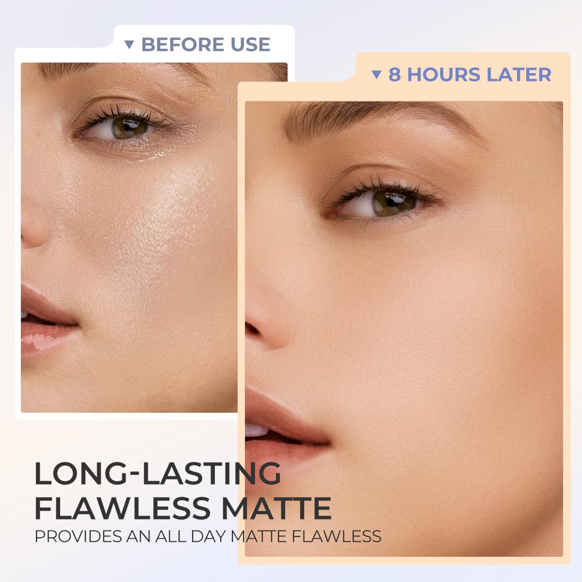 SACE LADY setting powder matte finish for long wear.