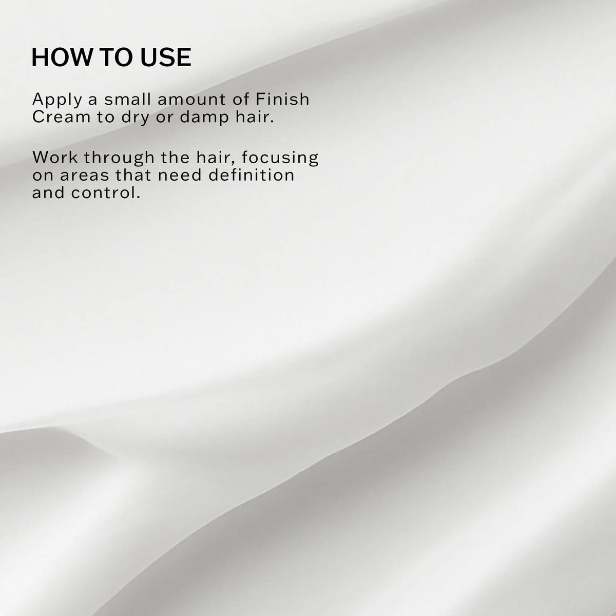 Hair with SACHAJUAN Finish Cream defined and polished for daytime looks.